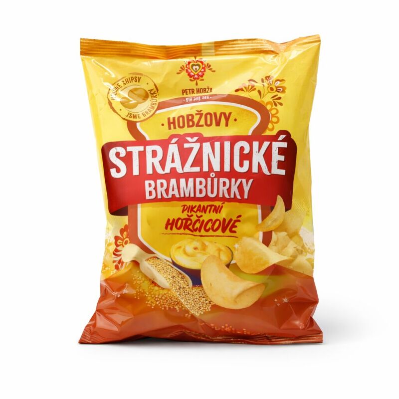 Strážnické brambůrky hořčicové pikantní 60 g